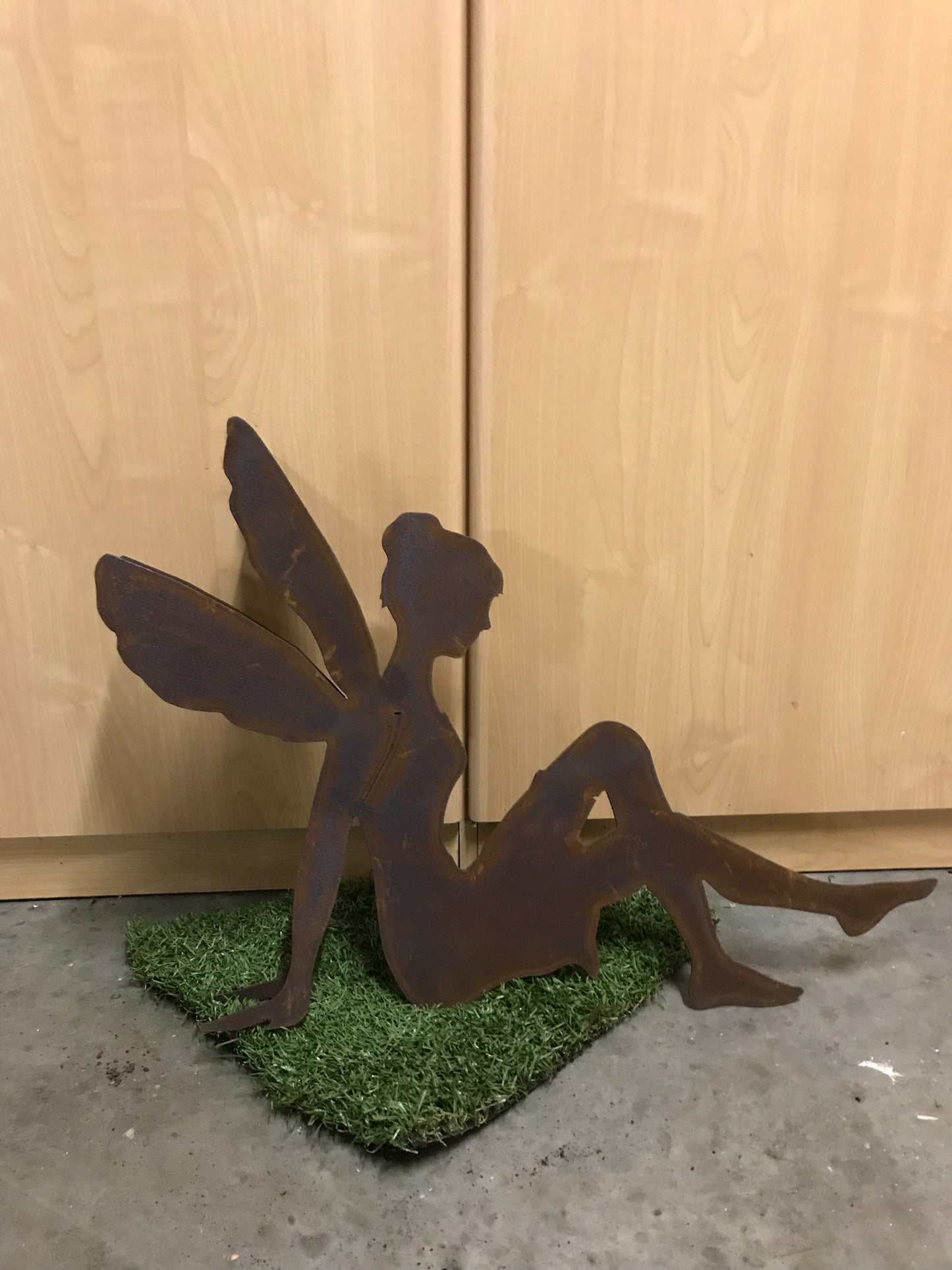 Elf met dubbele vleugels B60cm