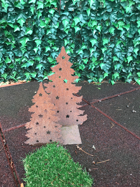 Tafel decoratie kerstbomen