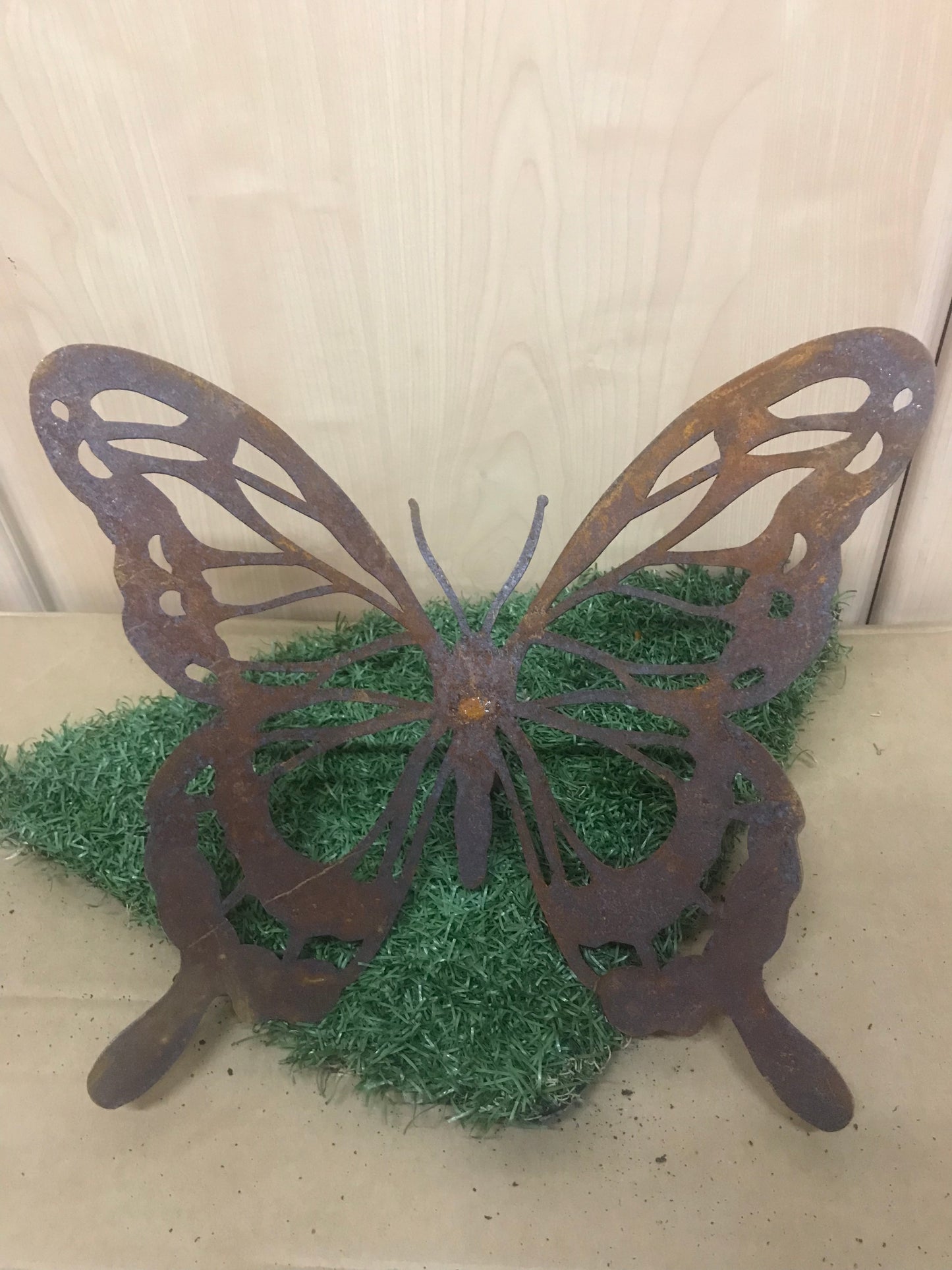 Grote vlinder model"A" met stang 80cm