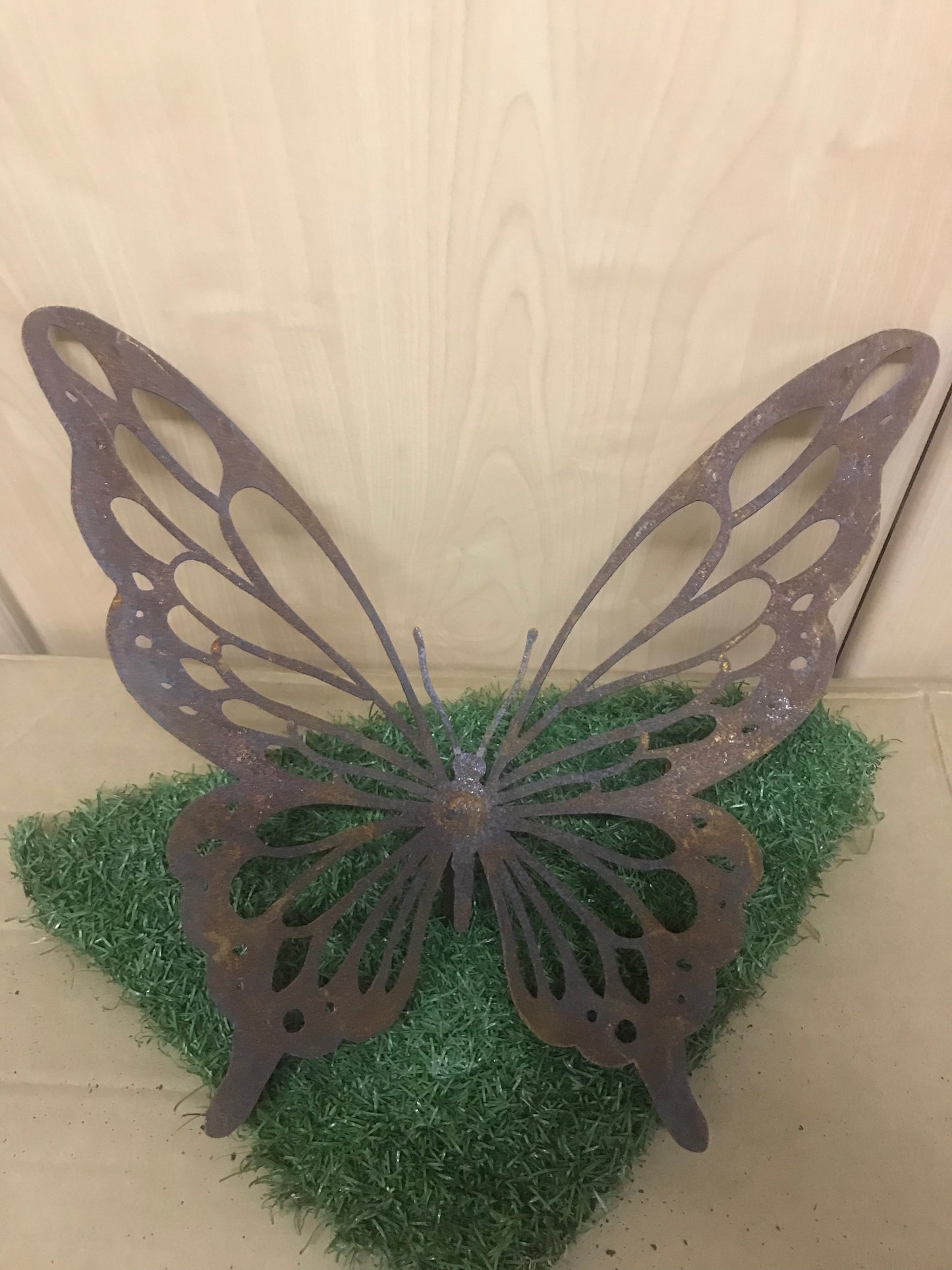 Grote vlinder model "C" met stang 80cm